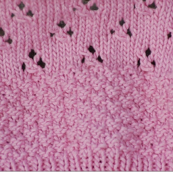 6 balls of 100% mercerized cotton dk weight knitting yarn baby pink - Picture 6 of 6